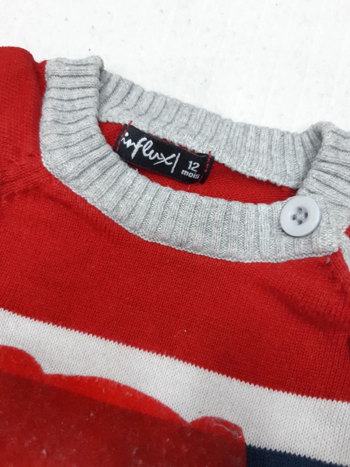 Tenue pull et pantalon jean 12 mois - photo numéro 3