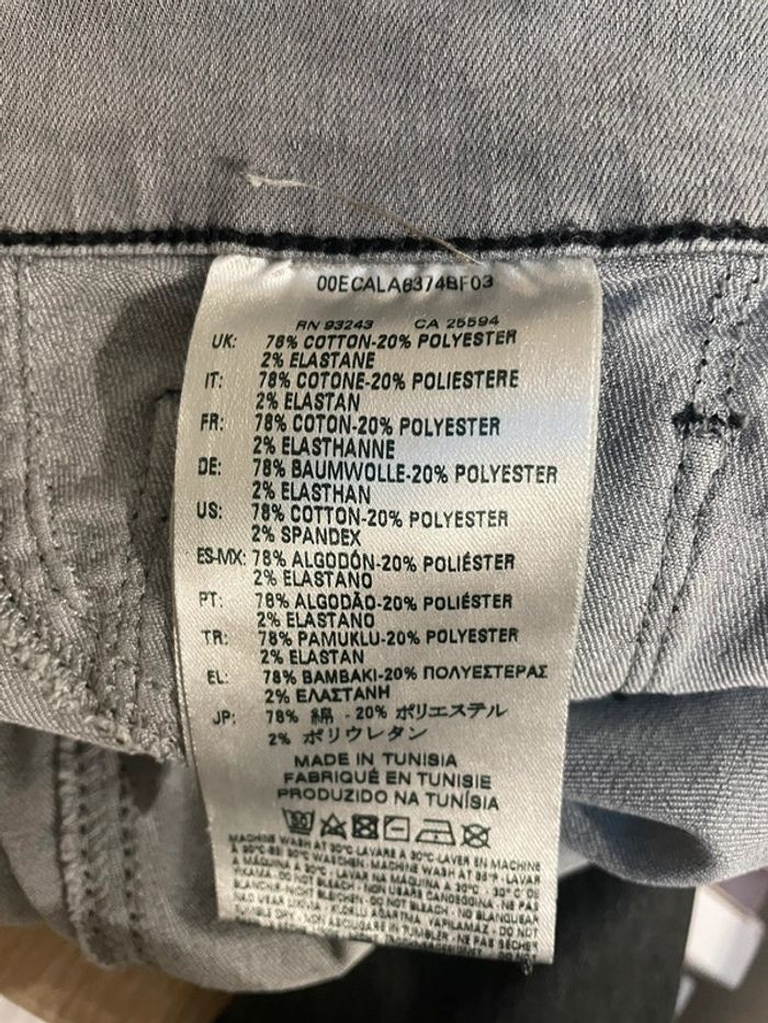 Jegging slim w26 diesel noir - photo numéro 9