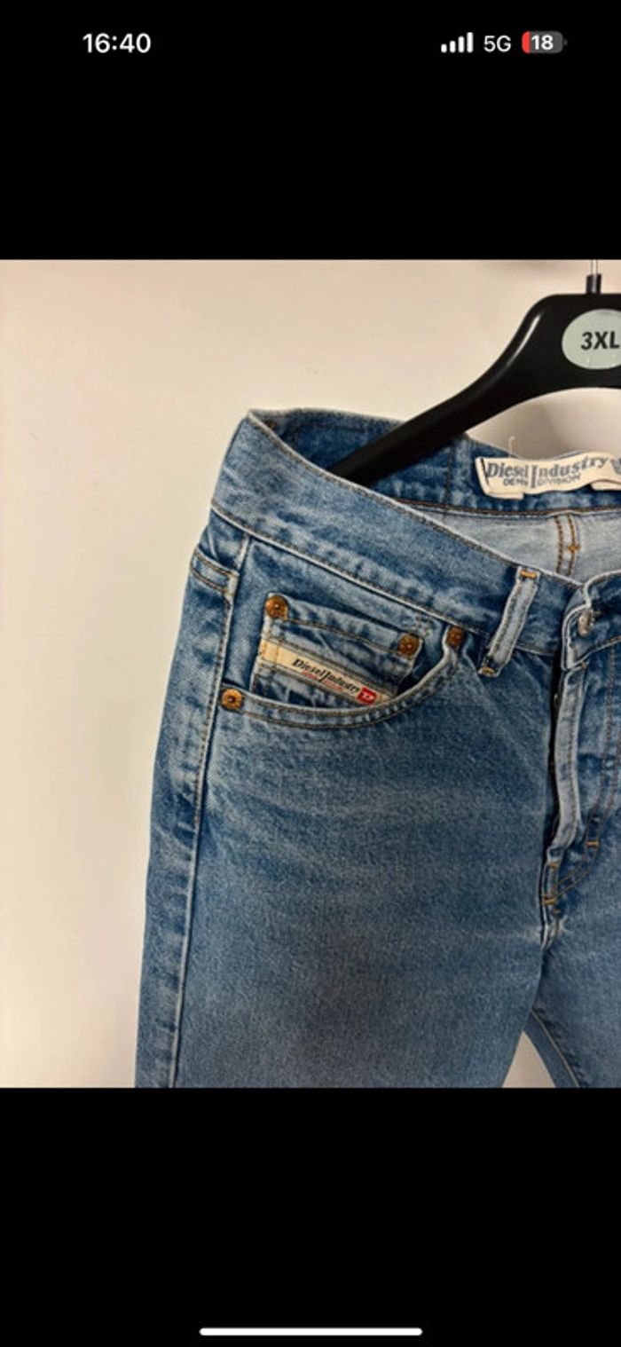 Jean Diesel Homme Vintage - Taille 29 - Coupe Droite - photo numéro 7