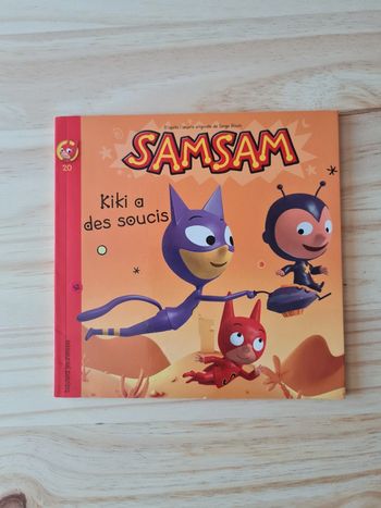 Lot Livres Samsam " kiki a des soucis " et "un piratroce à l'école "