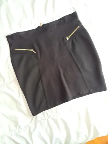 Jupe noire chic M