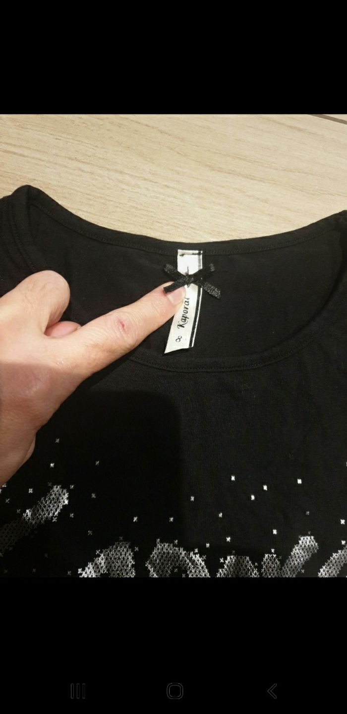 Robe noire kaporal 8 ans - photo numéro 3