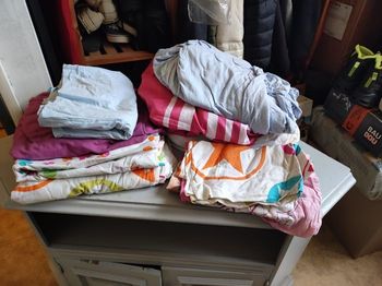 Lots de draps  pour une personne 90x190