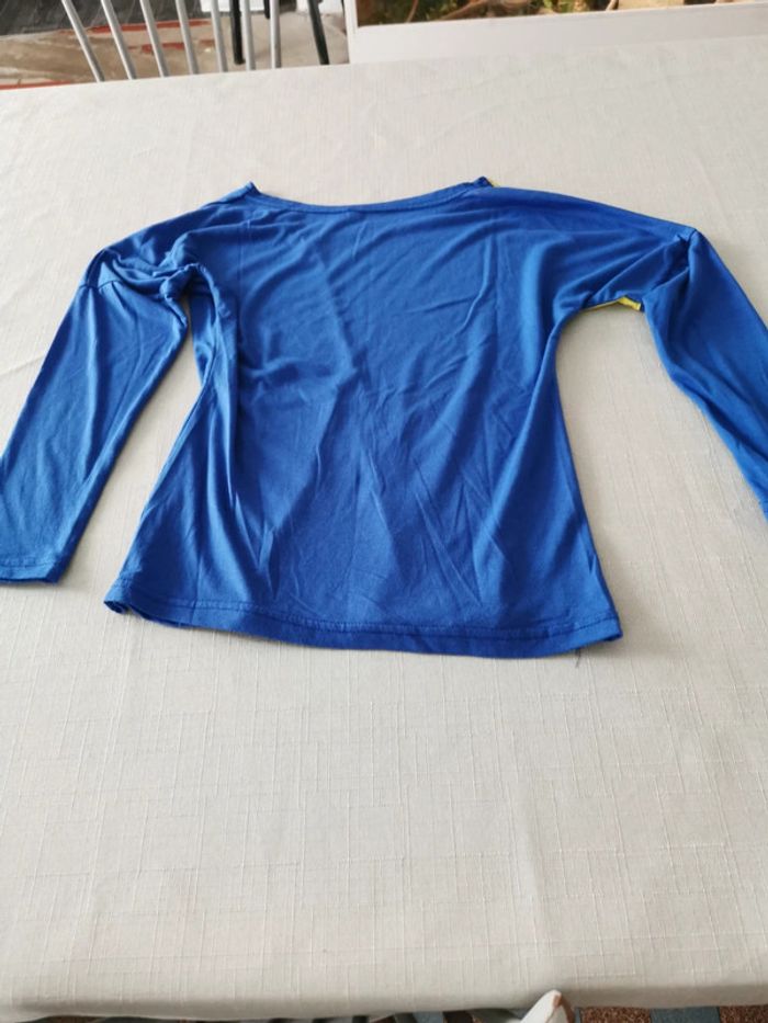 T-shirt manches 3/4 taille m - photo numéro 2