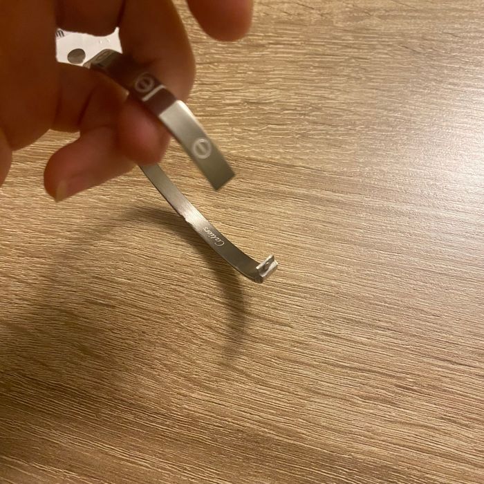 Bracelet en acier inoxydable / jonc - photo numéro 5