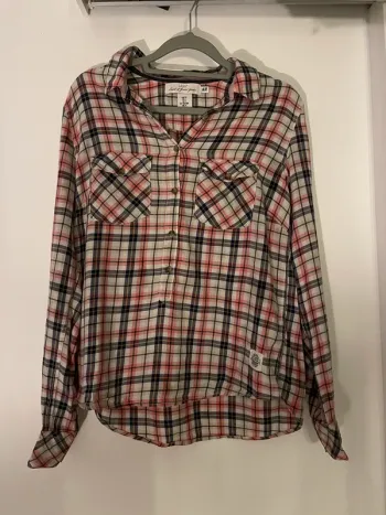 Chemise femme à carreaux H&M taille 34 -XS très bon état