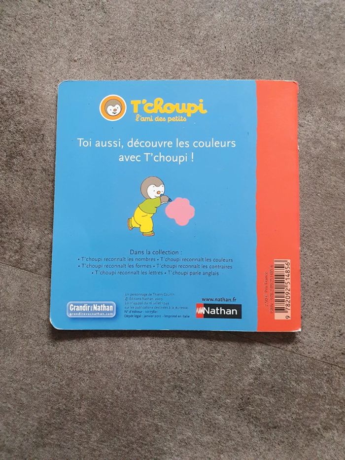 Livre tchoupi reconnaît les couleurs - photo numéro 2