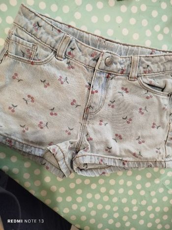 #kytie8ansfille. Short en jean taille 8 ans