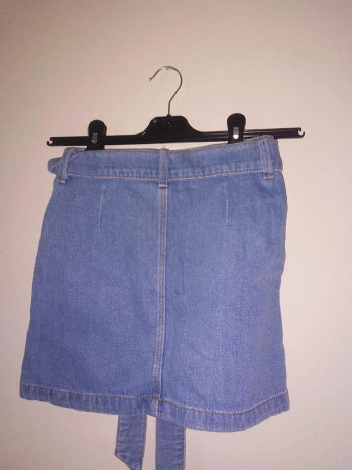 Jupe en jean taille xxs - photo numéro 2