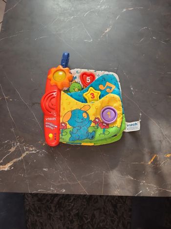 Jeu éducatif vintage Mon livre Toudoux / Vtech