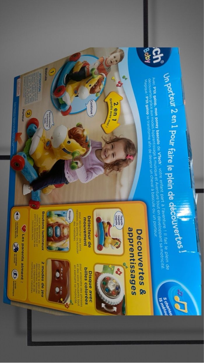 P'tit galop 🏇 mon poney basculo - 2 disponible - photo numéro 2