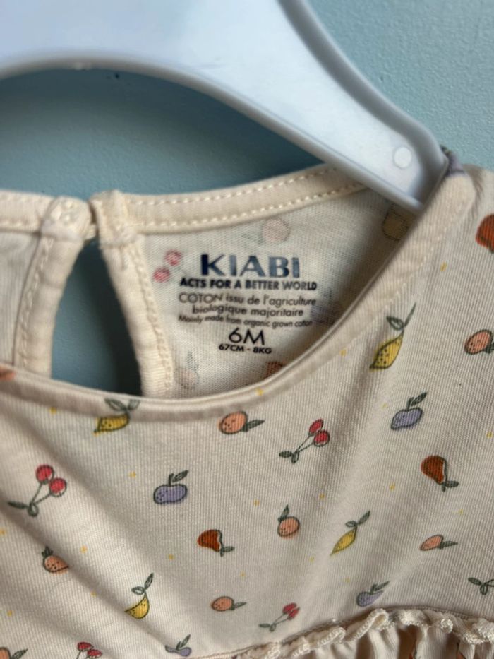 Tunique, motif fruit , kiabi , 6 mois - photo numéro 2