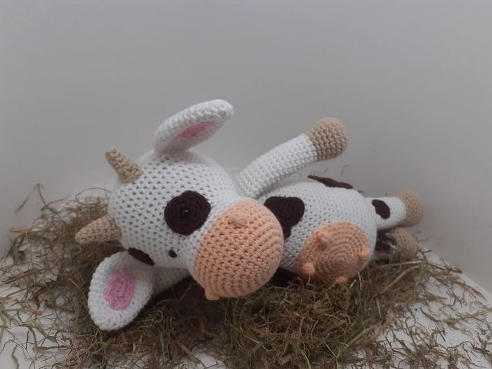 Vache peluche - photo numéro 3