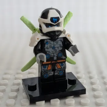 Figurine Ninjago : Cole version Digi Prime Empire, style lego