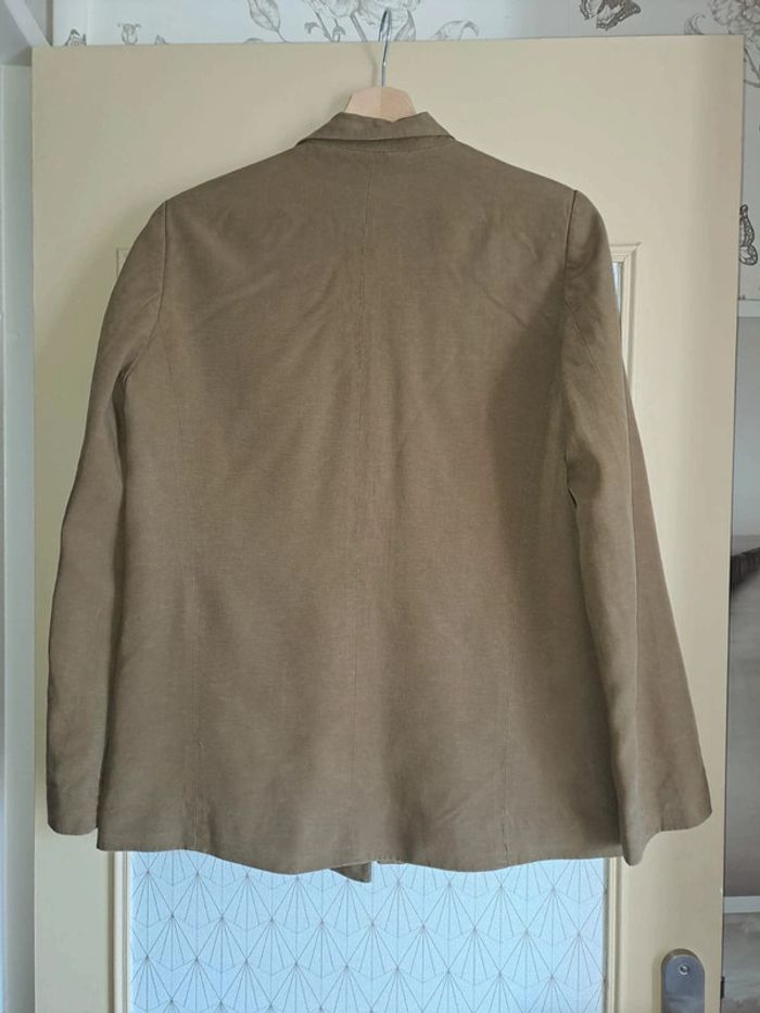 Superbe veste femme promod kaki or M étiquette coupée tbe - photo numéro 4