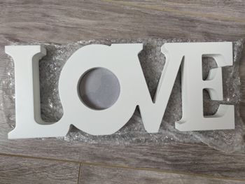 Cadre photo love neuf