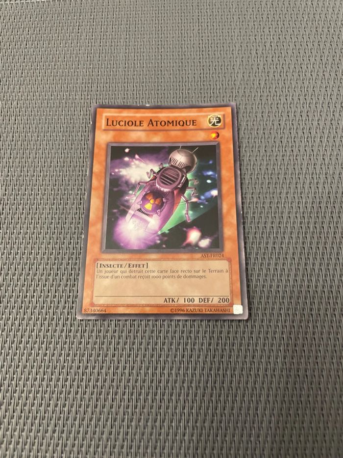 carte Yu-Gi-Oh Luciole Atomique AST-FR024