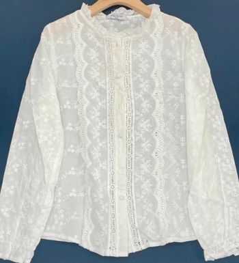 Chemise blanche 100% coton