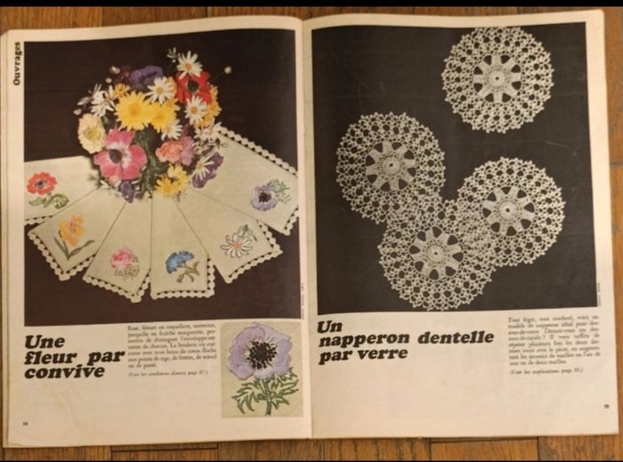 Ancien magazine Écho de la mode 1969 N°6 Vintage - photo numéro 6