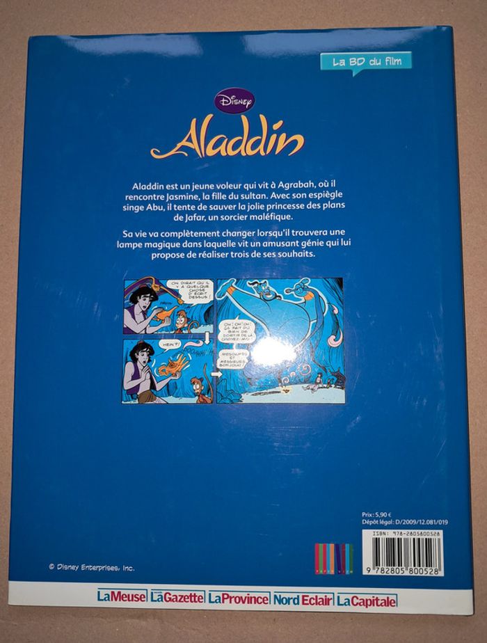 Aladdin bande dessinée - photo numéro 2