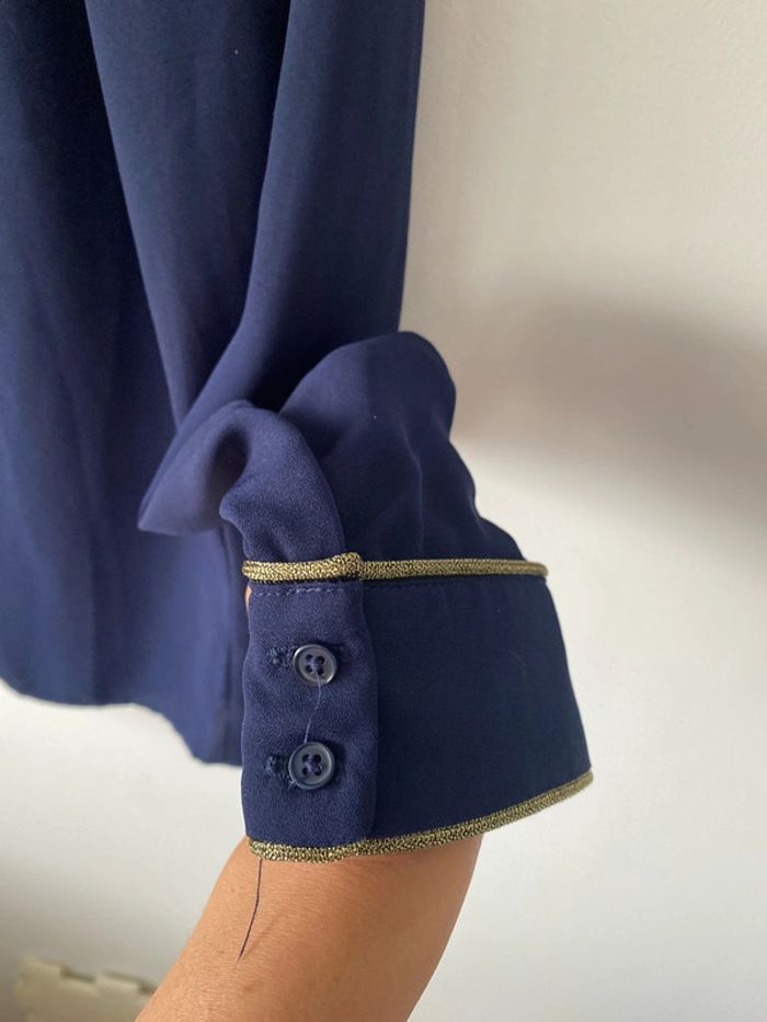 Blouse fluide bleu - photo numéro 3
