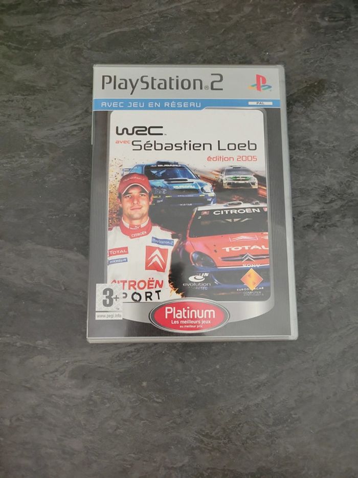 Jeu vidéo PlayStation 2 wsc Sébastien loeb 2005 - photo numéro 1