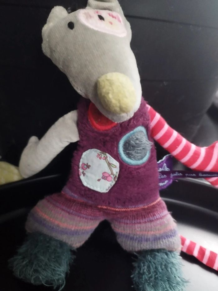 Peluche Loup Jolis pas beaux