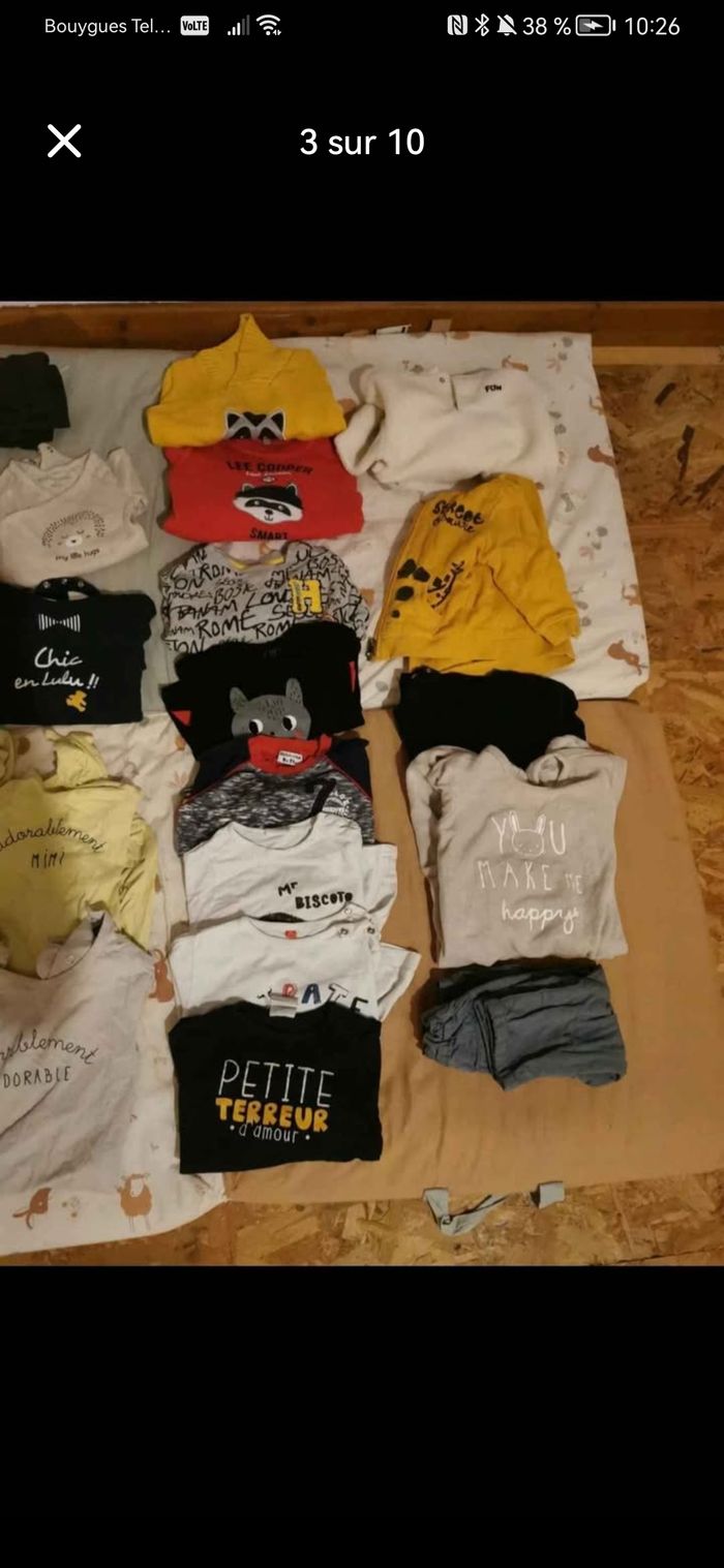 Lot vêtement taille 9 mois - photo numéro 7