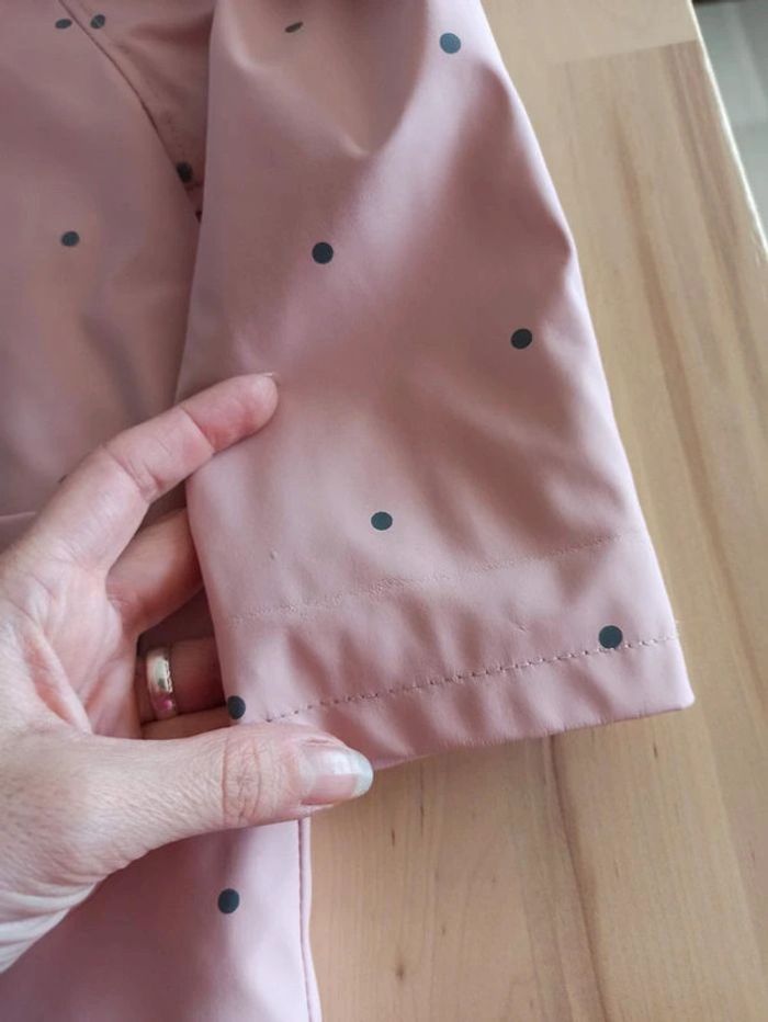 Veste kway polaire 98cm rose - photo numéro 7