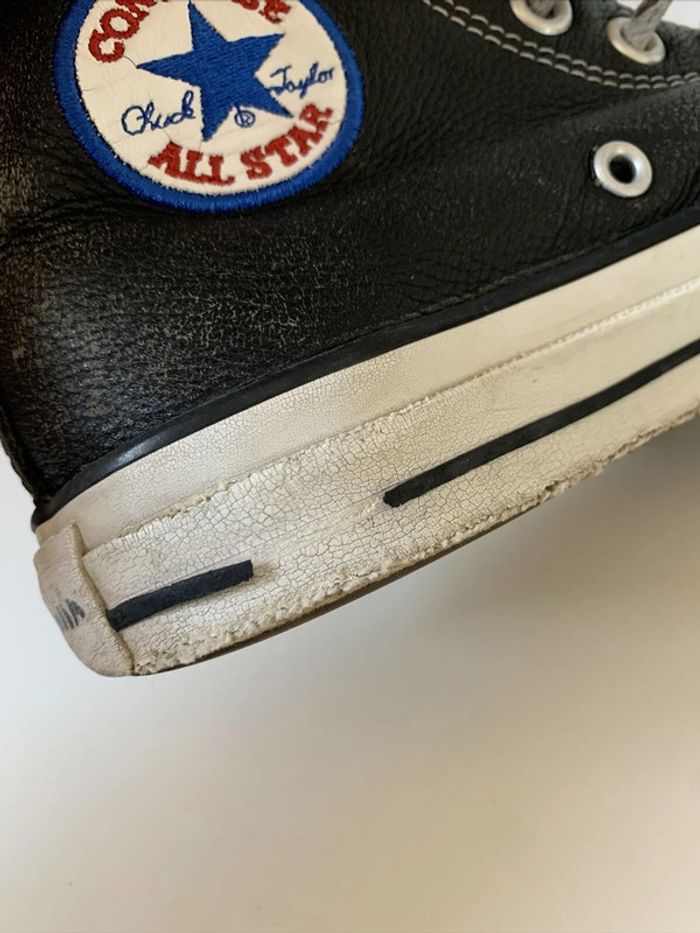 Converse - Chuck Taylor All Star - Baskets montantes en cuir - Noir P36 - photo numéro 11