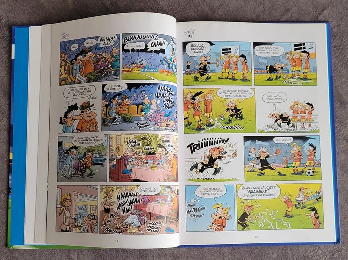 BD - Les Footmaniacs - Tome 14 Henri Jenfèvre, Olivier Sulpice, Christophe Cazenove, Saive (Dessins) - photo numéro 4