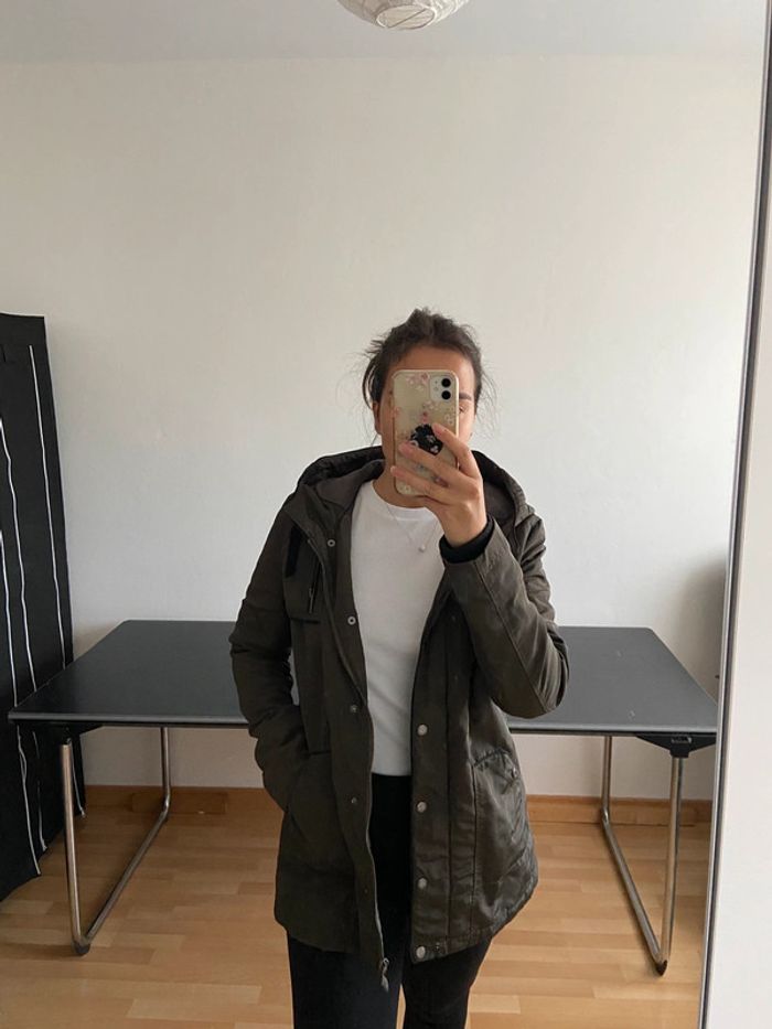Veste d’hiver kaki / Taille 3 - photo numéro 2