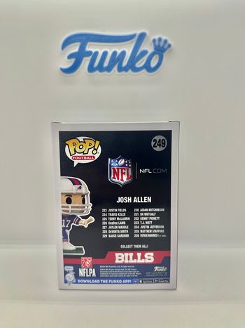 Funko Pop NFL Bills Josh Allen 249 Fanatics Exclusive 🇺🇸