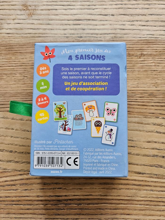 Jeu les 4 saisons dès 3 ans - photo numéro 2