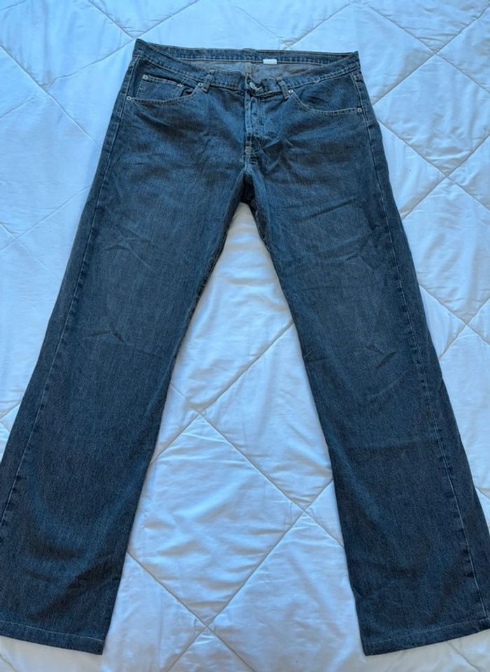 Jean homme gris brut taille 2XL/50 y2k 00s – coupe loose droite – 100% coton - photo numéro 3