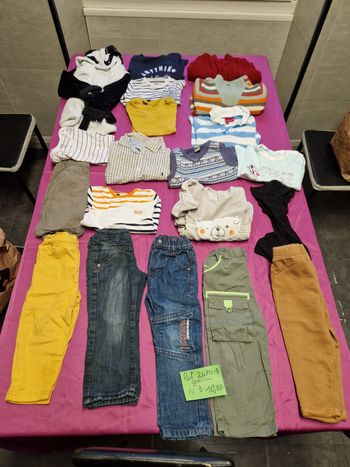 Lot vêtements 24mois garçon n3