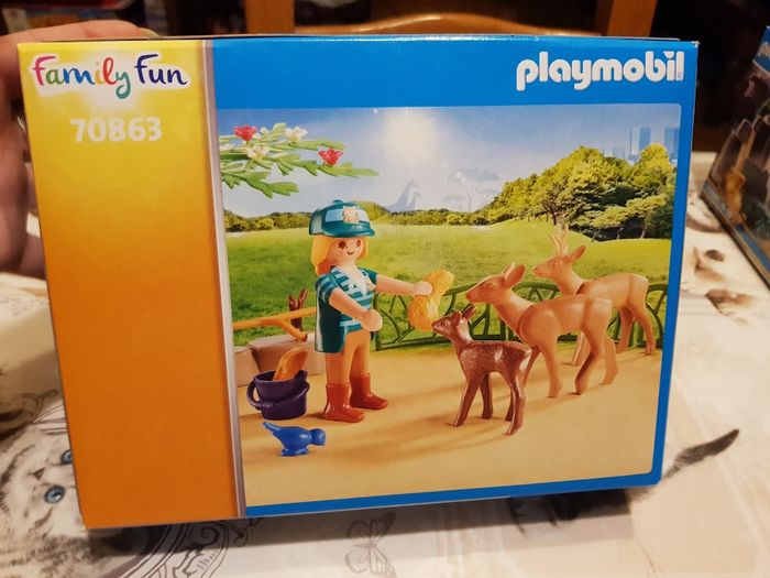 Playmobil 70863 - Neuf - Gardien d'animaux zoo - photo numéro 3