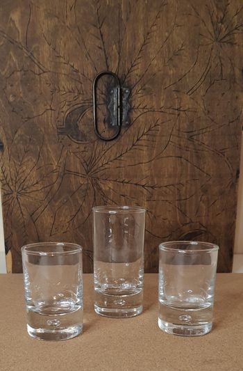 Ensemble de 3 verres à shooter