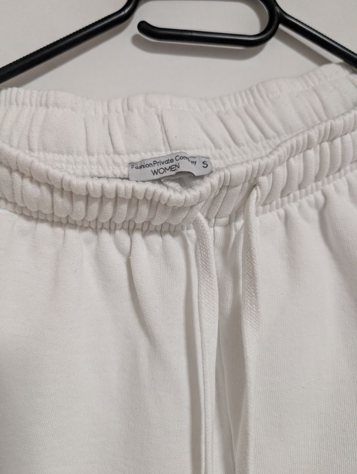 Pantalon jogging blanc Femme ou Adolescente - photo numéro 4