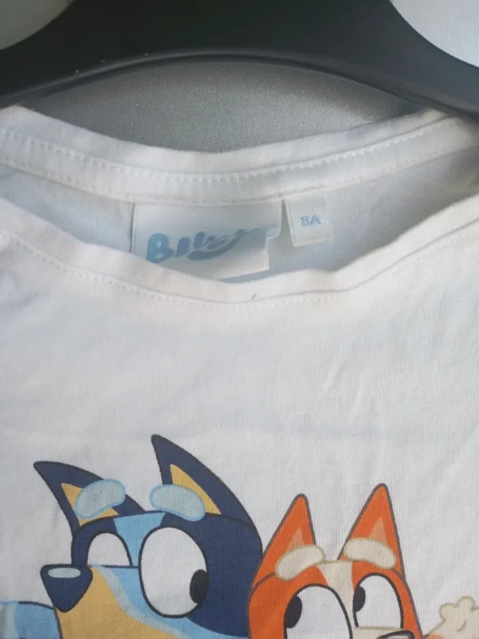 Tee shirt manches longues fille bluey - photo numéro 3