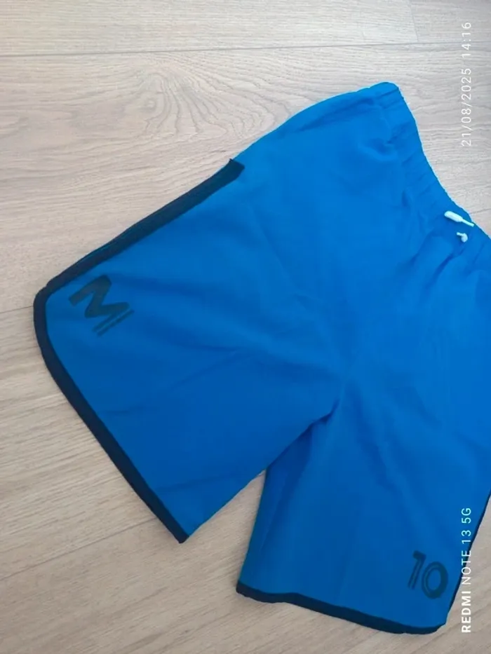 Magnifique short La redoute bleu taille 12 ans - photo numéro 2
