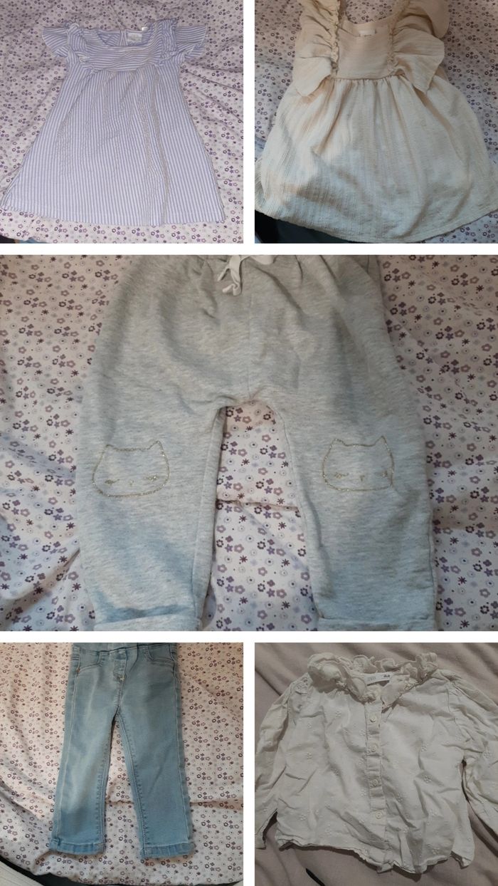 Lot vêtements fille 18mois - photo numéro 3