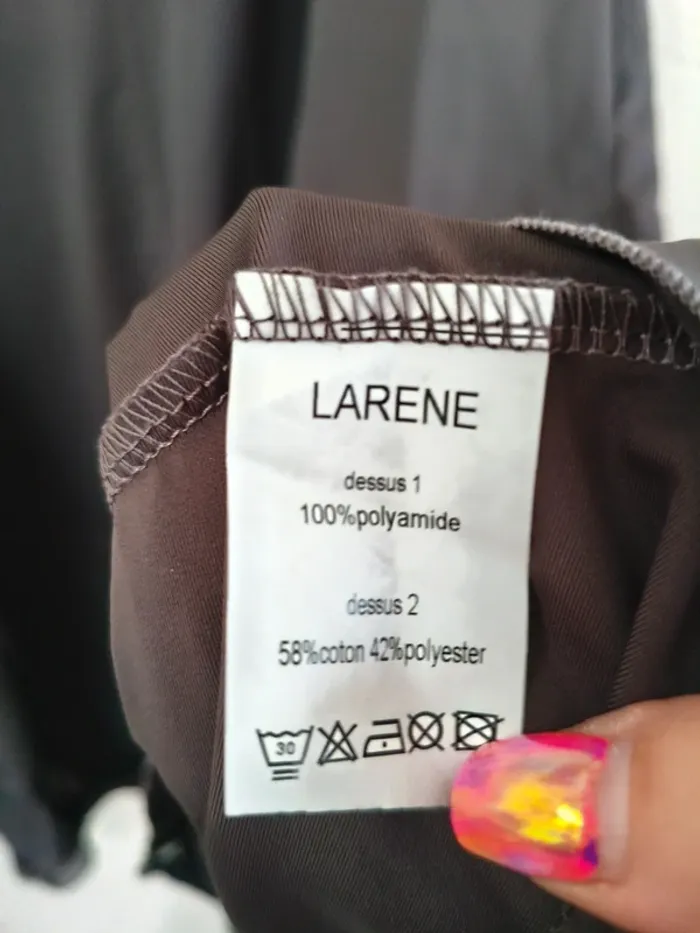 Robe marron - Épicéa - taille 46 - photo numéro 6