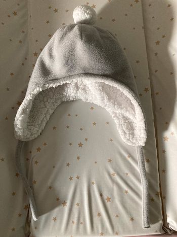 Bonnet bebe fourré 6 mois / 9 mois