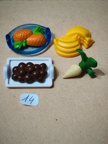 Playmobil nourriture fruits et légumes