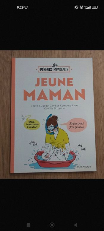 Jeune maman - Les parents imparfaits - Marabout