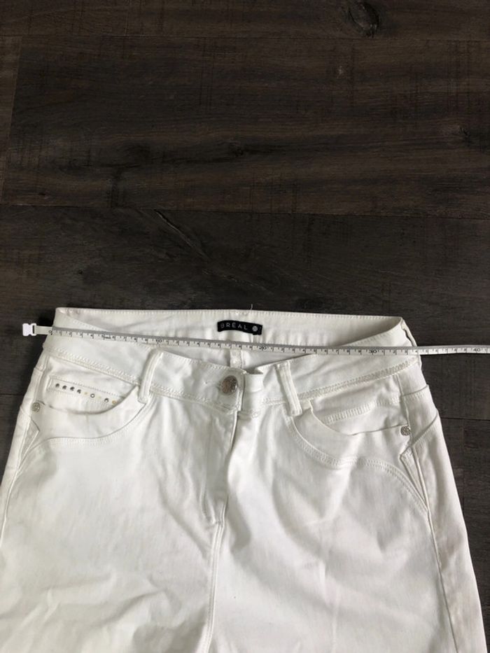 Jean blanc Breal taille 38 - photo numéro 6