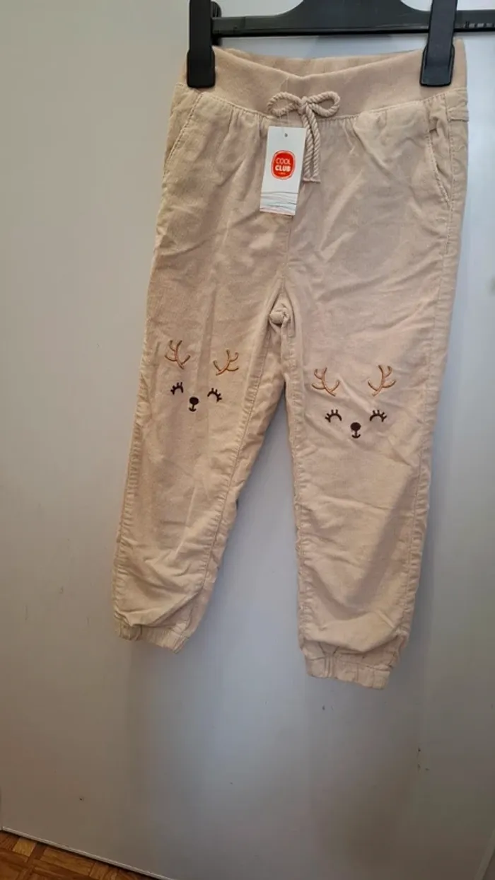 Pantalon type velours 122cm - photo numéro 2