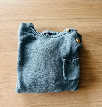 Pull bleu garçon