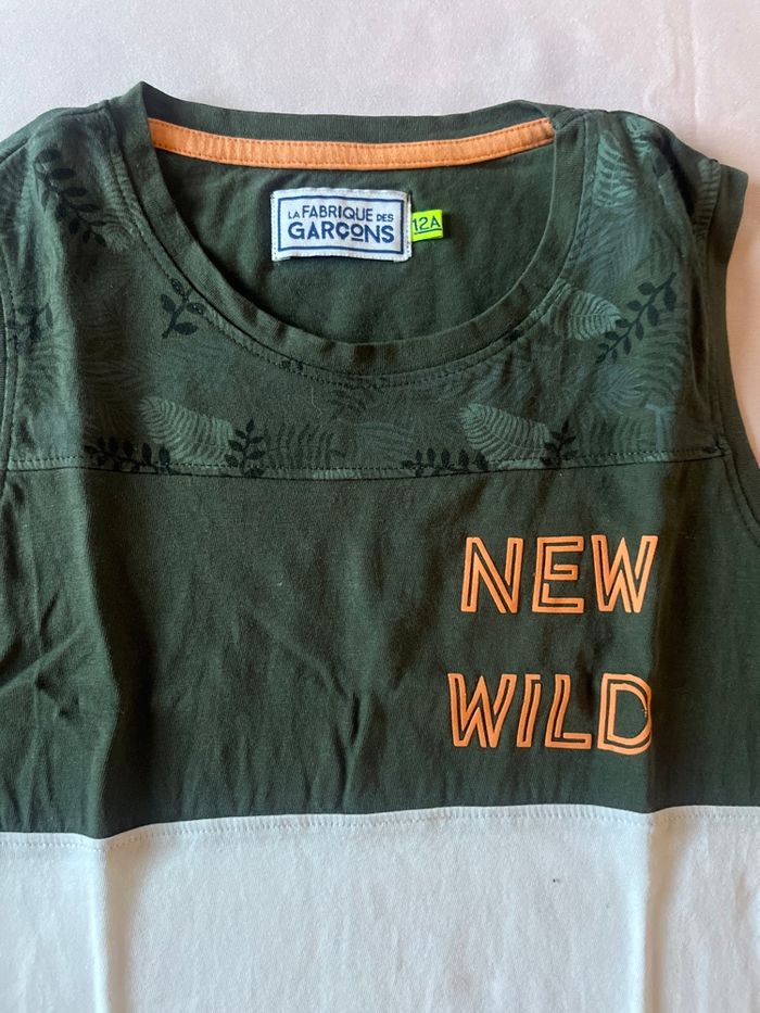 Tee shirt  La fabrique des Garçons 12 ans - photo numéro 2